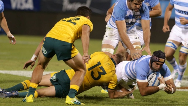 Los Pumas ahora le igualaron a Australia en el Championships