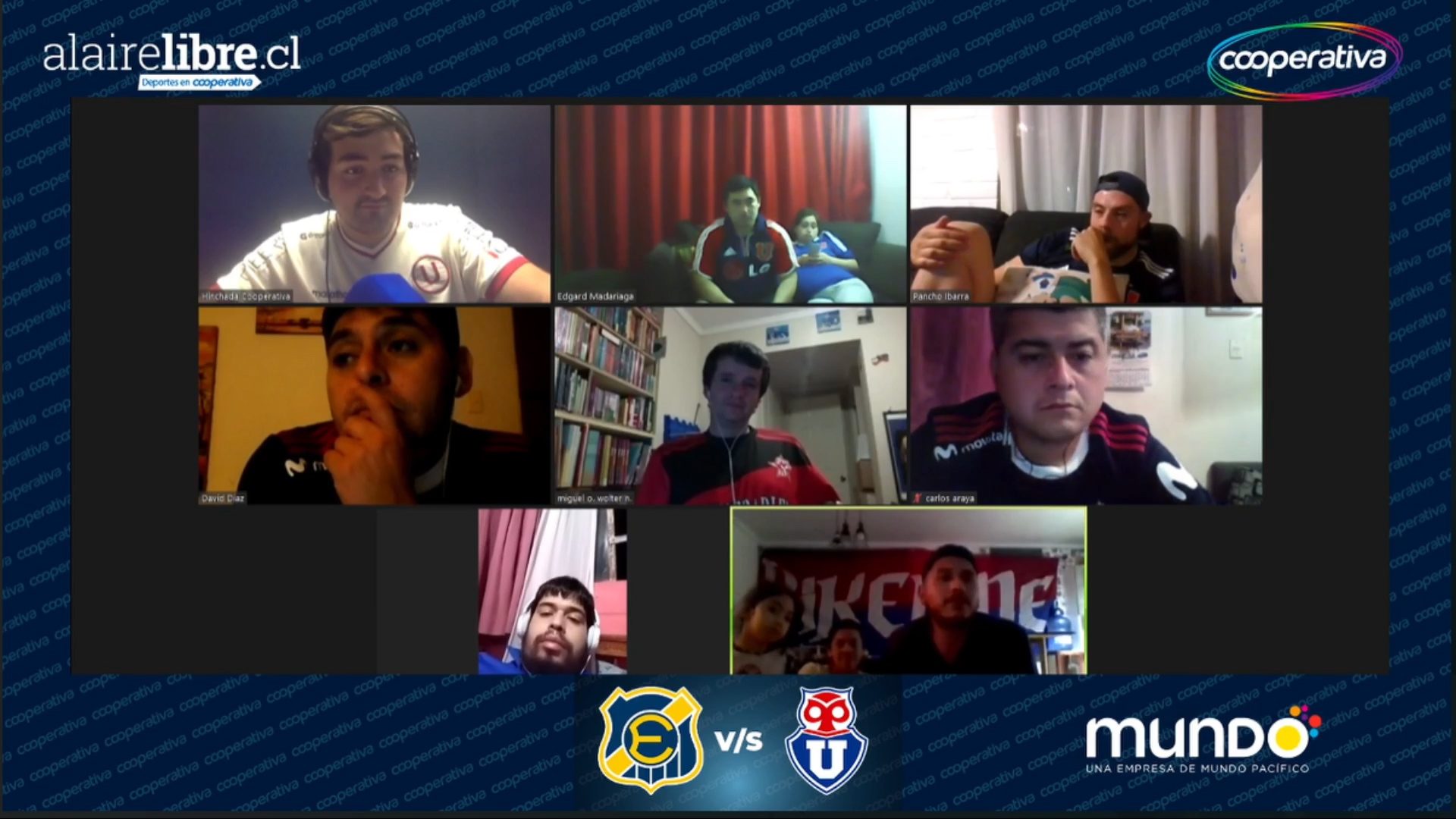 La facción azul de Hinchada Cooperativa analizó el debut de Rafael Dudamel en el banco de la U