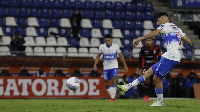 Fernando Zampedri sentenció el triunfo de la UC sobre Antofagasta