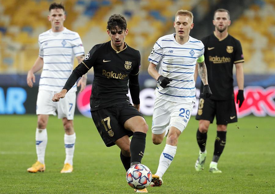Barcelona se sobrepuso a la ausencia de Messi y se impuso con autoridad a Dinamo de Kiev