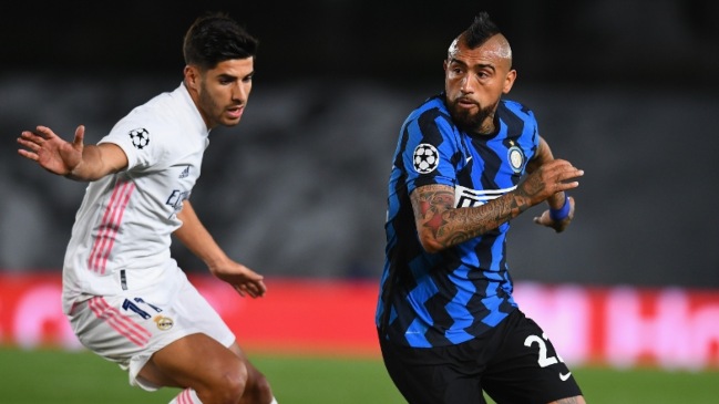 Inter de Alexis y Vidal recibirá a Real Madrid en duelo clave para sus aspiraciones en Champions