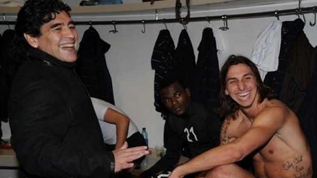 Zlatan: Maradona no está muerto, él es inmortal