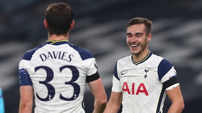No alcanzó a postular al Puskas: El gran golazo de Winks en goleada de Tottenham a Ludogorets