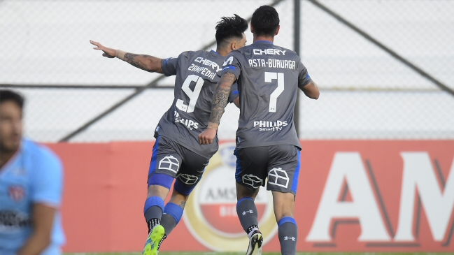 Buonanotte asistió y Zampedri definió con clase para el primero de la UC ante River de Uruguay