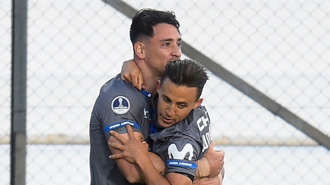 Médico de la UC informó que Zampedri se recuperó del golpe que sufrió en la cabeza ante River de Uruguay