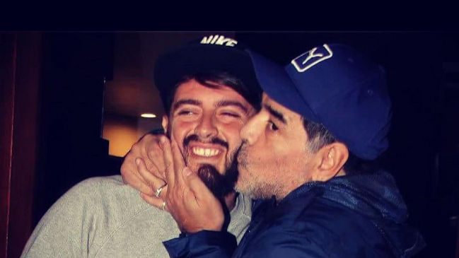 Diego Maradona Jr. se despidió de su padre: Ven a buscarme vos cuando llegue mi hora