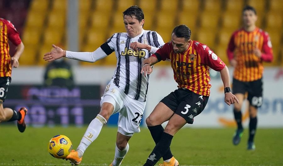 Benevento rescató un empate ante Juventus con un golazo