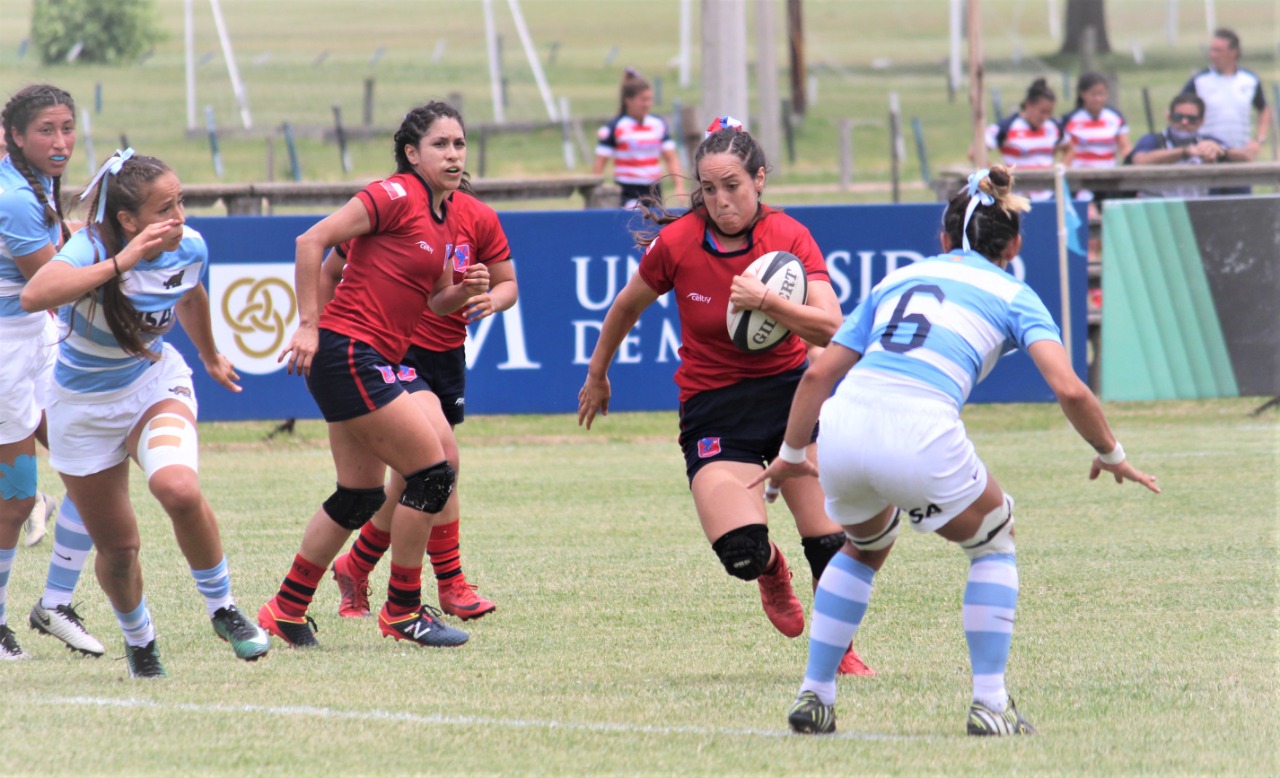 Selección chilena de rugby logró histórico triunfo sobre Argentina en Sudamericano femenino