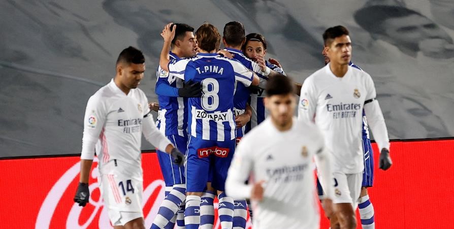Real Madrid fue sorprendido en casa con dura derrota ante Alavés