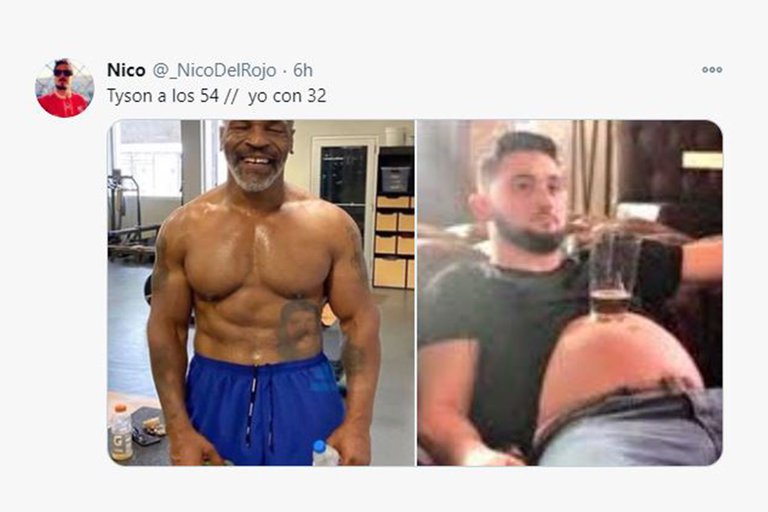 ¿Cómo lo hace para estar así a los 54? Los memes que dejó el retorno de Mike Tyson al boxeo