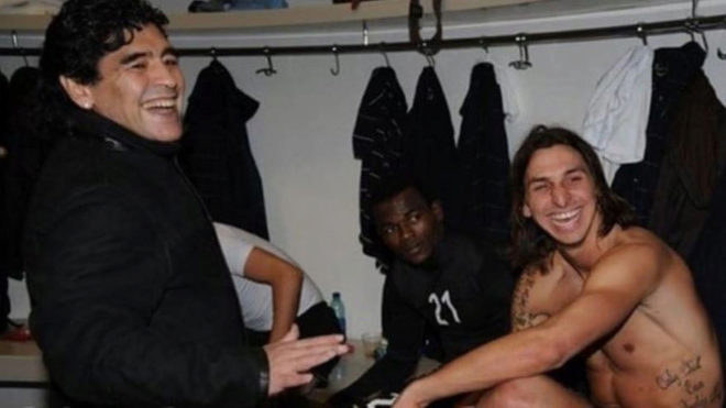 Zlatan Ibrahimovic: Maradona era más que fútbol, era una religión