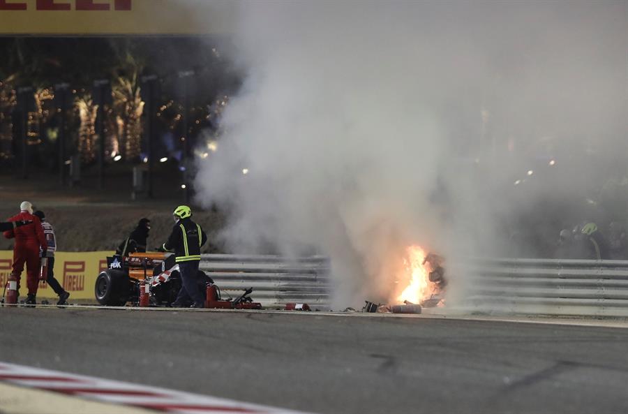 El accidentado Gran Premio de Bahrein que conquistó Lewis Hamilton