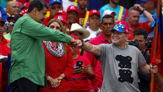 Venezuela rendirá homenaje a Maradona en todas las plazas públicas