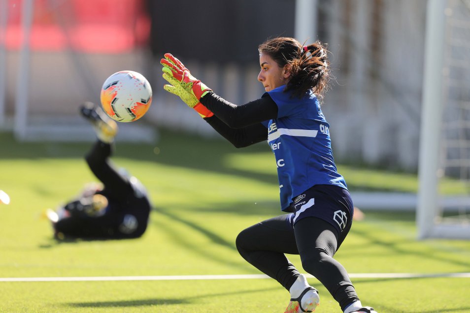 La Roja femenina tuvo su última práctica antes del choque con Zambia