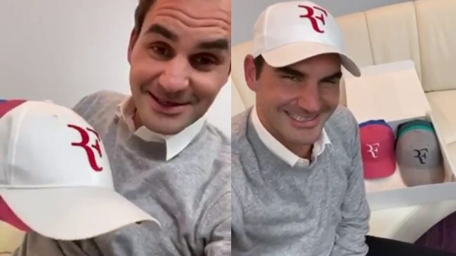 Roger Federer recuperó su logo comercial “RF”