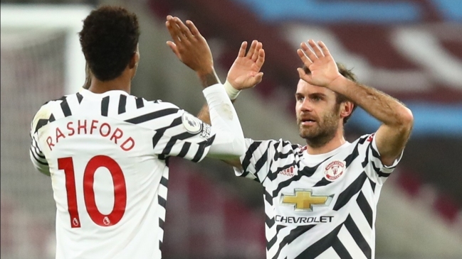 Manchester United despertó a tiempo y derrotó con claridad a West Ham