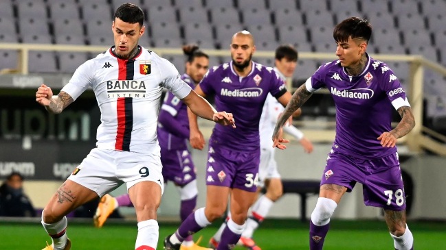 Fiorentina con Erick Pulgar logró un emocionante empate en los descuentos contra Genoa