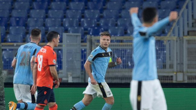 Lazio selló su clasificación a octavos de la Champions tras sufrido empate con Club Brujas