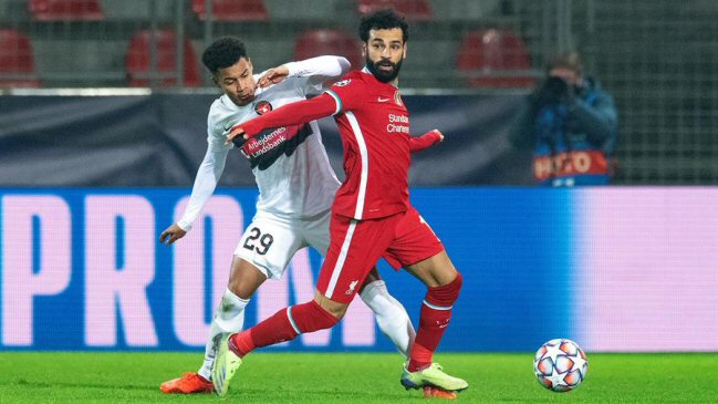 Liverpool cedió empate ante Midtjylland de Dinamarca en el cierre de la fase grupal