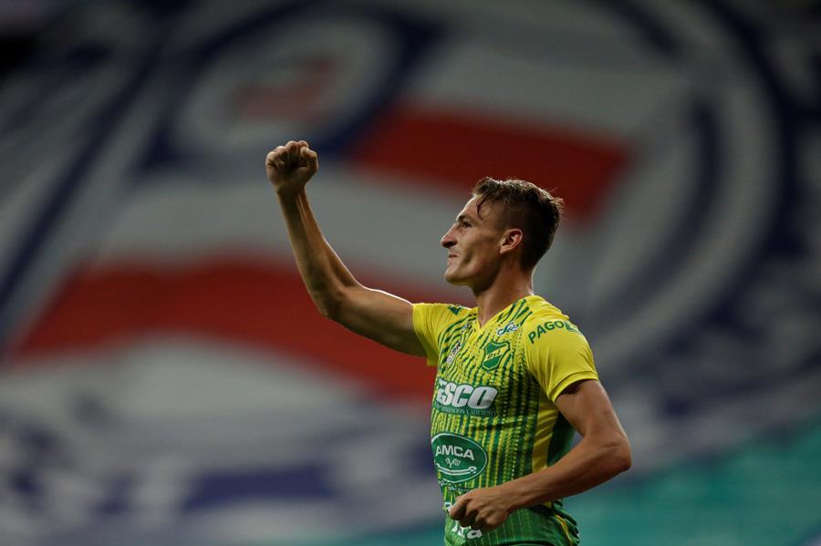 Defensa y Justicia derribó a Bahía en Brasil y puso un pie en semifinales de la Sudamericana