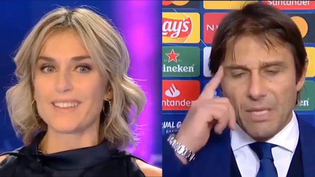El enojo viral de Conte tras eliminación de Inter de la Champions: Piensa antes de preguntar