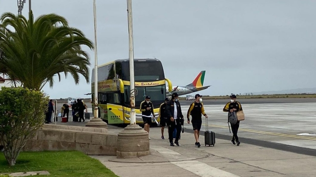 Coquimbo Unido llegó a Chile tras su victoriosa expedición a Colombia