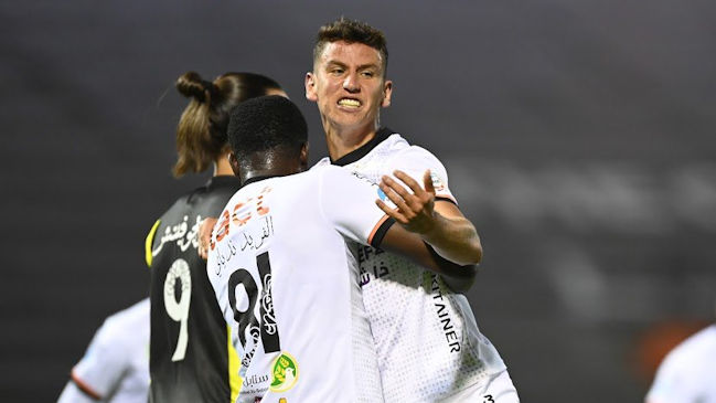 Igor Lichnovsky volvió a anotar con Al-Shabab en empate ante Al-Ittihad en la liga saudí