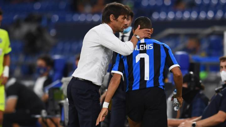 Antonio Conte evaluará presencia de Alexis Sánchez en duelo de Inter ante Napoli