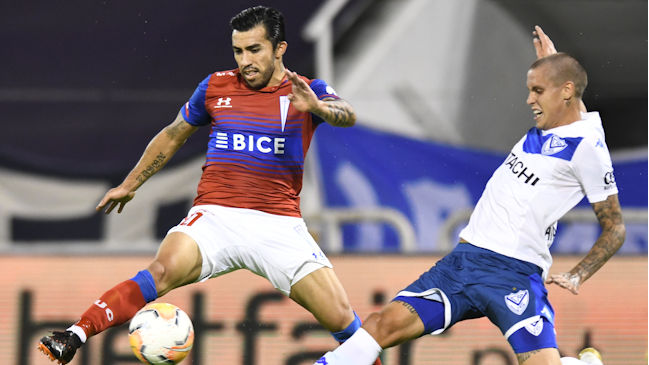 Edson Puch fue elegido el mejor jugador de la ida de los cuartos de final de la Sudamericana