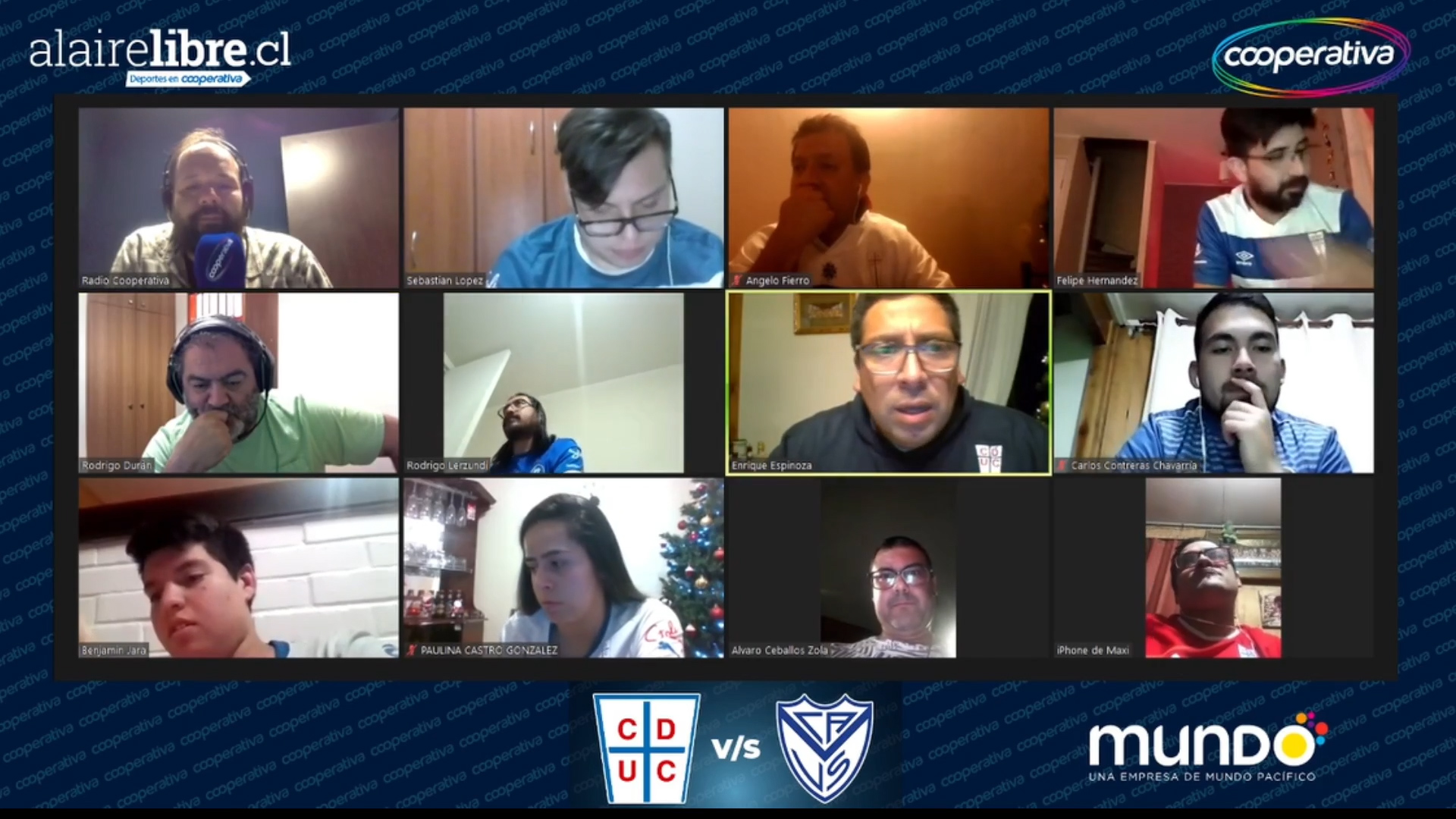 Holan fue el principal blanco de críticas en Hinchada Cooperativa tras eliminación de la UC