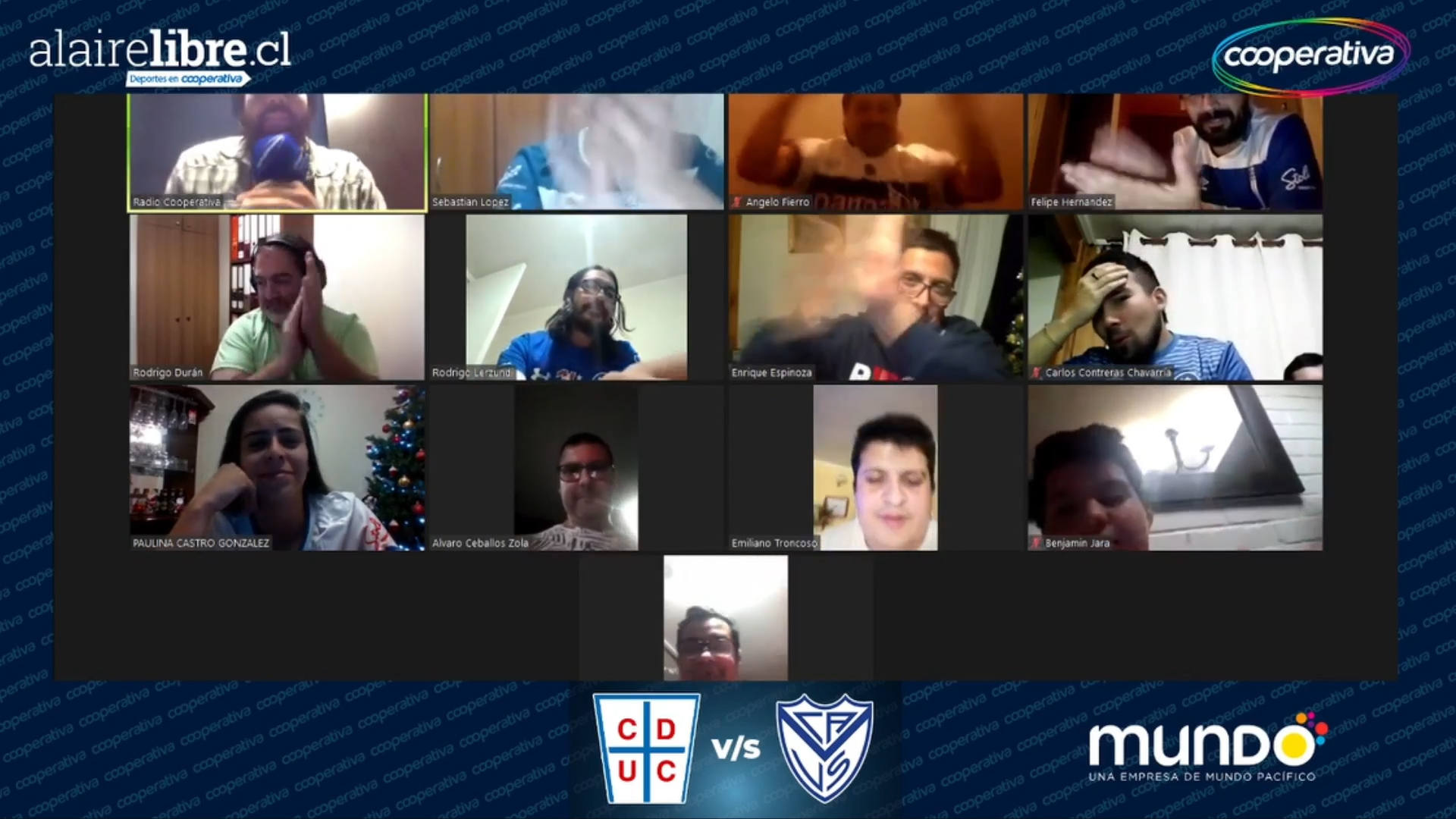 Angelo Fierro se llevó un premio de consuelo gracias a Hinchada Cooperativa tras derrota de la UC