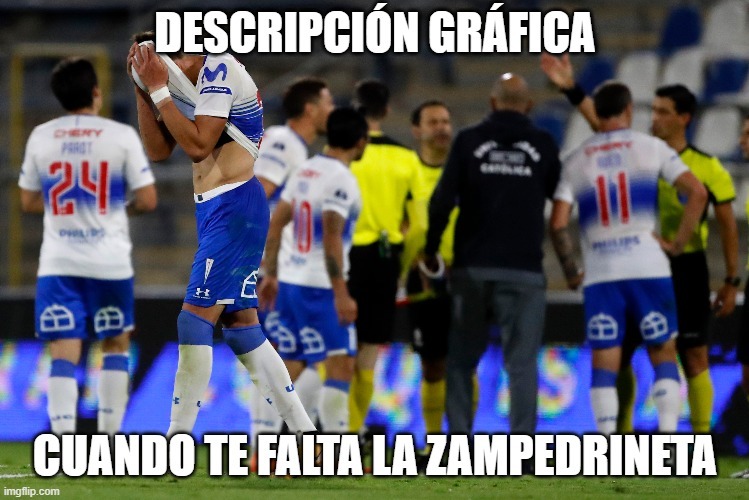 Faltó la Zampedrineta: Los memes que dejó la eliminación de U. Católica en la Sudamericana