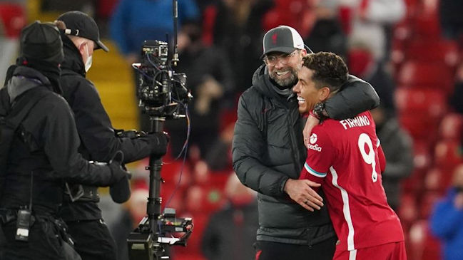 Roberto Firmino sentenció el exigido triunfo de Liverpool sobre Tottenham en Premier League