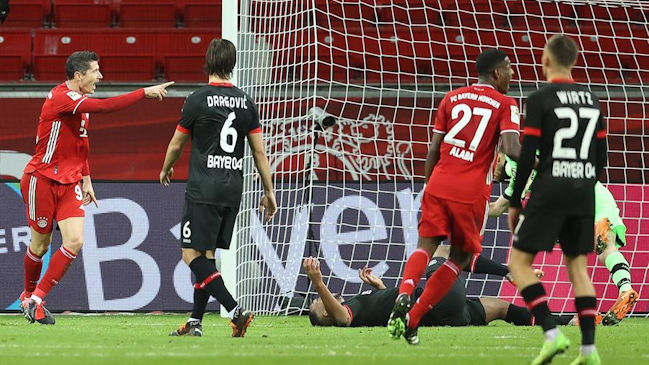Bayer Leverkusen se estrelló ante Bayern Munich y perdió el liderato de la Bundesliga