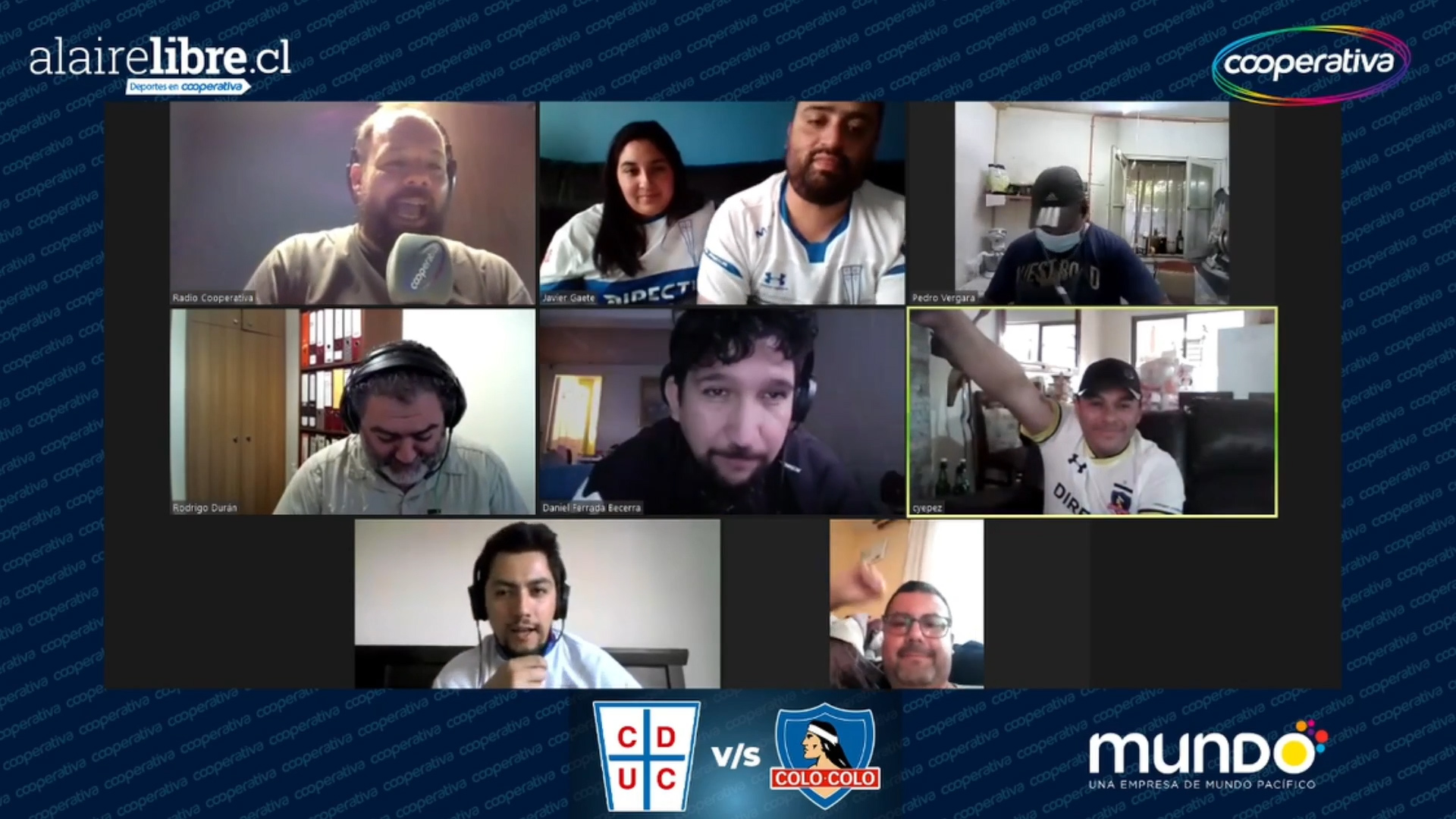 César Yepes y José Luis Manríquez ganaron en jornada de clásico en Hinchada Cooperativa