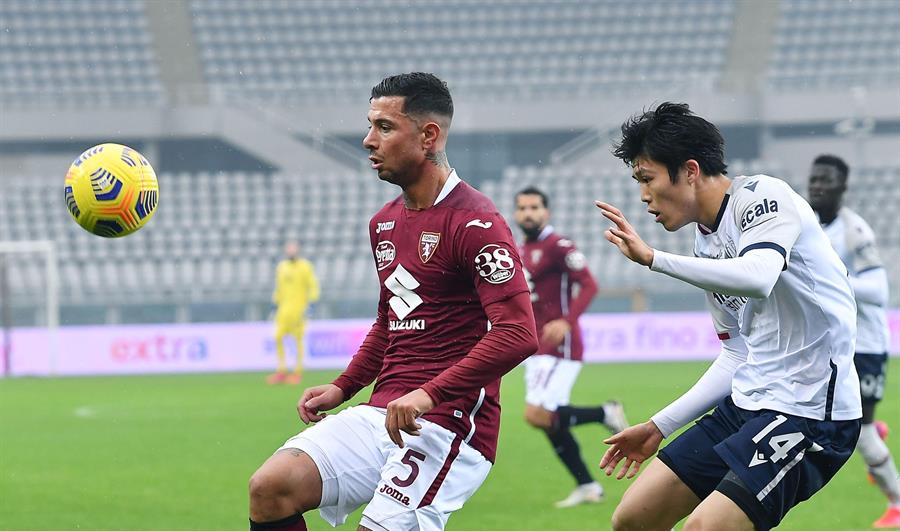 El empate que Bologna cosechó en su visita a Torino