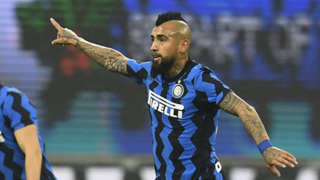 Prensa italiana valoró al “enérgico” Arturo Vidal en el triunfo de Inter de Milán sobre Spezia