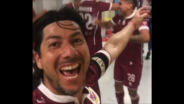 El enloquecido festejo de Deportes La Serena tras victoria a domicilio sobre U. de Concepción