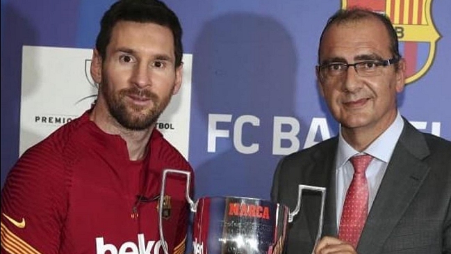 Messi, Benzema y Zidane lideraron los premios del medio español Marca