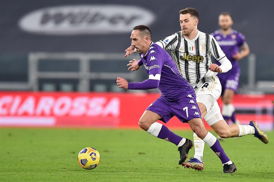 Ribery fue figura de Fiorentina y alejó a Juventus de la lucha por el liderato en Italia