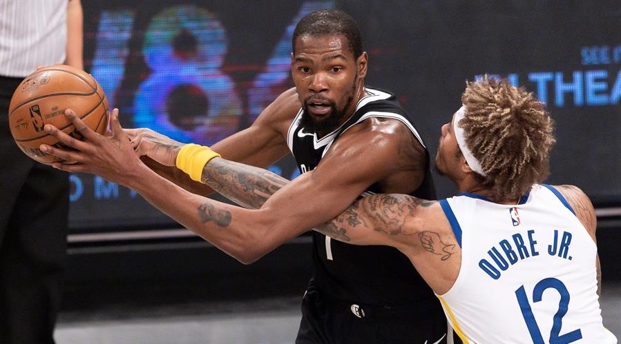 Brooklyn Nets aplastó a Golden State Warriors en el inicio de la nueva temporada en la NBA