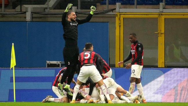 AC Milan logró un sufrido triunfo en la agonía contra Lazio y sostuvo su liderato en la Serie A