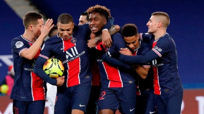 Kylian Mbappé y Moise Kean convirtieron en la goleada de PSG sobre Racing de Estrasburgo