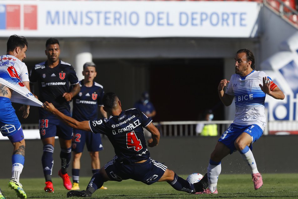 U. de Chile y la UC se anularon en su partido pendiente de la fecha 21 del Campeonato