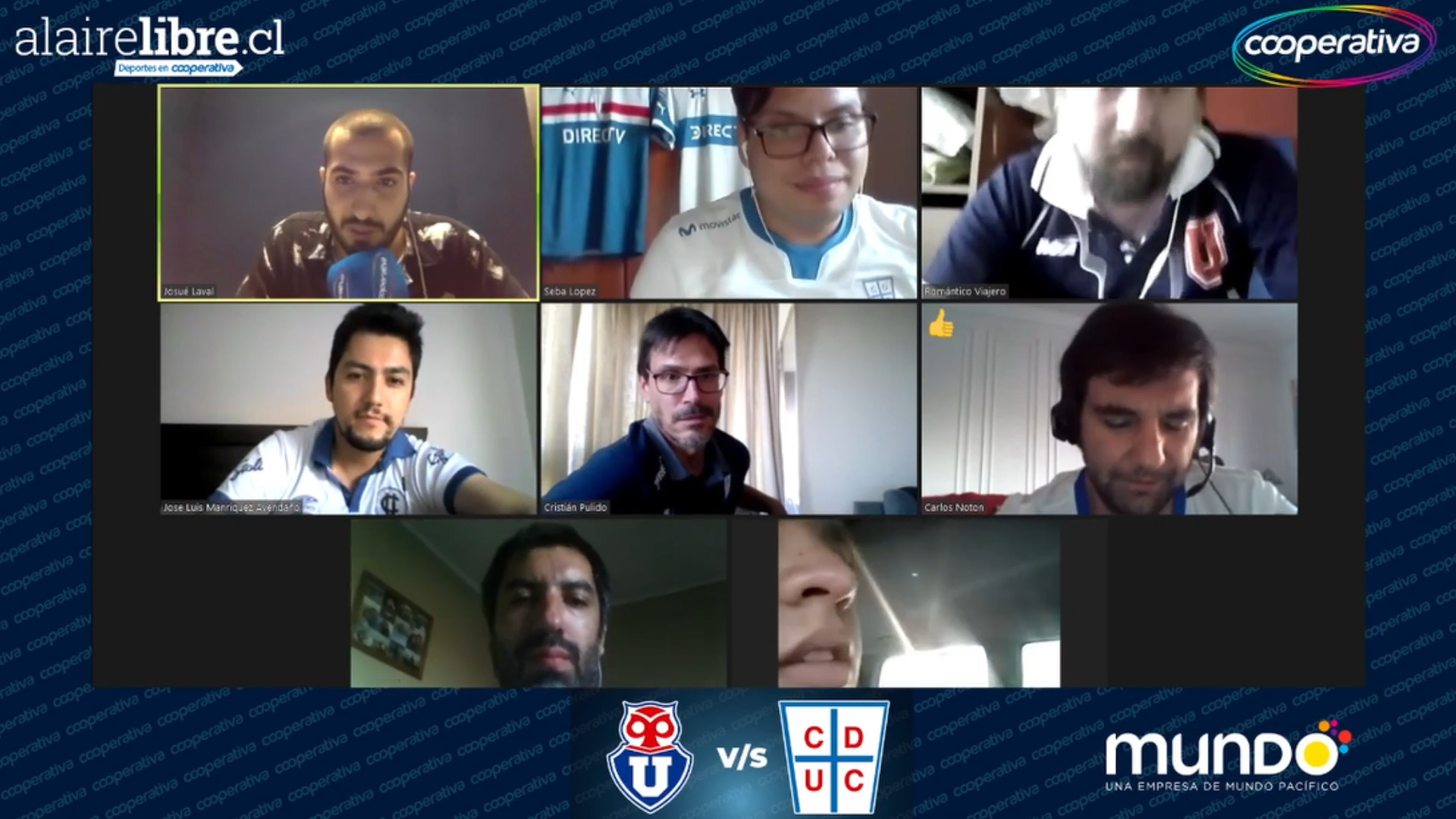 Leonardo Ramos y José Luis Manríquez fueron los “universitarios” premiados por Hinchada Cooperativa