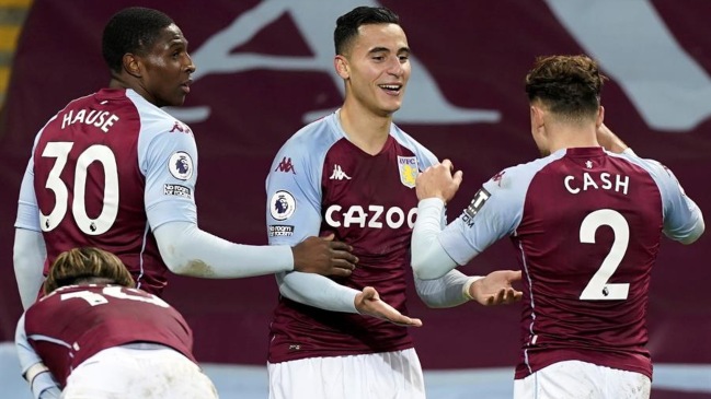 ¡Con un golazo de El Ghazi! Aston Villa logró macizo triunfo ante Crystal Palace en el Boxing Day