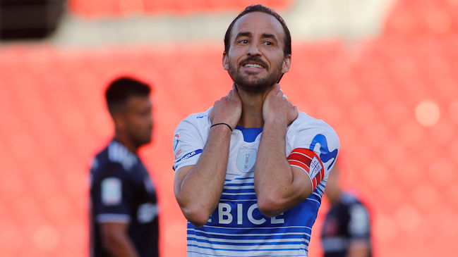 José Pedro Fuenzalida es baja en la UC para el duelo ante Audax Italiano