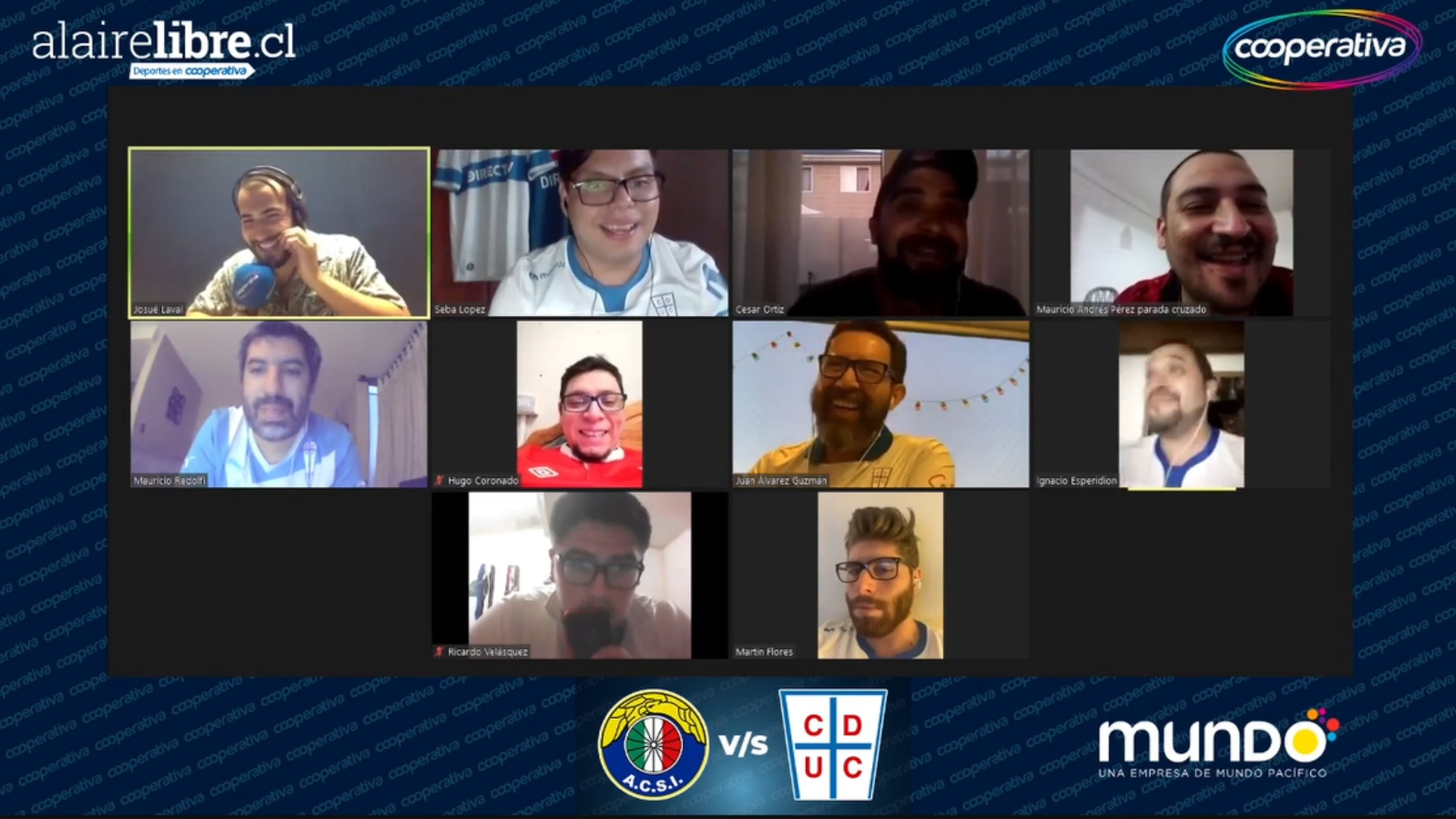 Ignacio Esperidion fue el cruzado que se llevó una nueva alegría en Hinchada Cooperativa