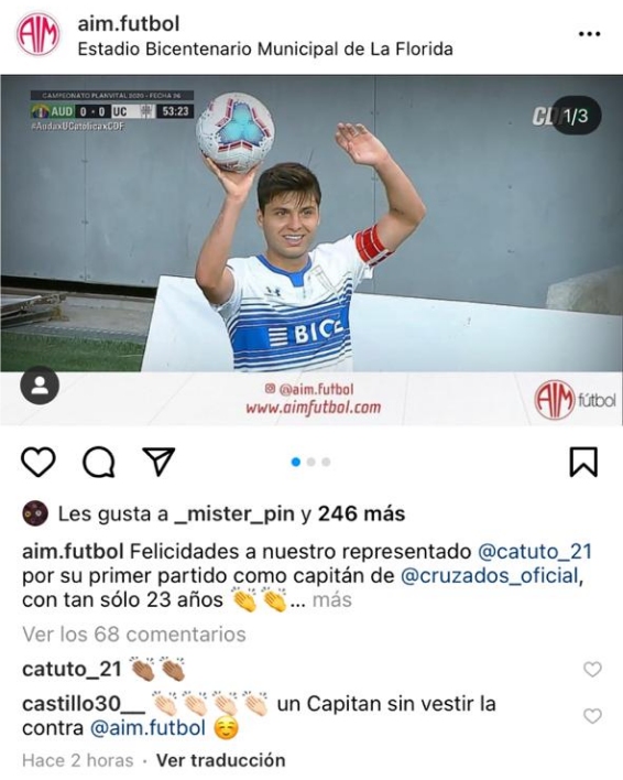 La polémica felicitación de Nicolás Castillo a Raimundo Rebolledo que se viralizó