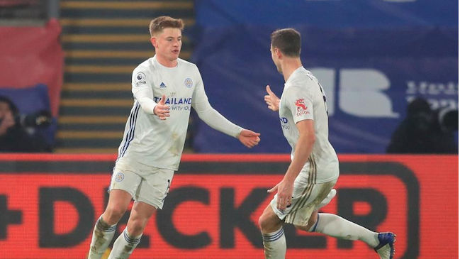 Leicester salvó otro empate sobre el final en su visita a Crystal Palace por Premier League